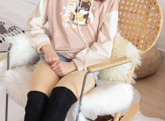 BoBoSocks袜啵啵 – 周周的过膝靴：免费下载，让你欲罢不能的眼福