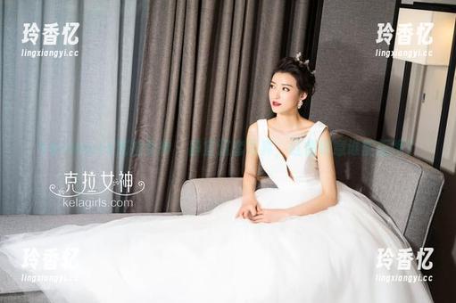KelaGirls克拉女神 - 静宜这套写真，红情绿意谁能拒绝？