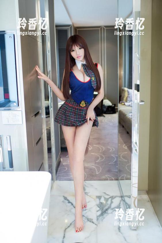 TuiGirl推女郎 - 冰淇淋般的连体衣，赵纹清教你怎么在高清美图中撒娇