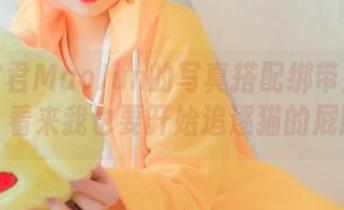 当猫君君MaoJun的写真搭配绑带旗袍：好吧，看来我也要开始追逐猫的屁股了！
