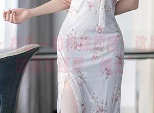 秀人网 – 林乐一的棉袜原图：这袜子比我的品味还要“绅士”