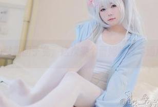 最新的黏黏团子兔，这次来个蕾姆咩咩牛逼版cos